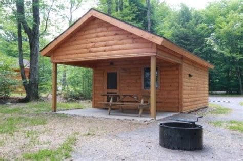 Cabins are furnished and have: Ricketts Glen State Park, Benton, PA - GPS, Campsites ...