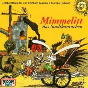 Mimmelitt das stadtkanichen geschichtenlieder von reinhard lakomy und monika ehrhardt. Reinhard Lakomy, Mimmelitt Das Stadtkaninchen