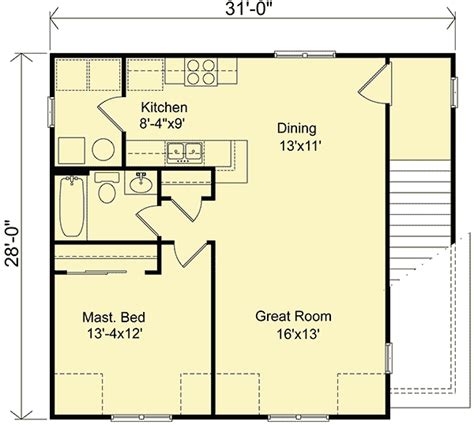 2 car garage and 170 sq ft storage on the first level, with a balcony on the 2nd level. Two Car Garage Apartment - 2242SL | Architectural Designs ...