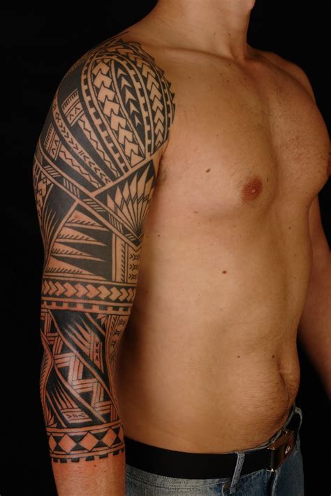 Polynesian tattoo sleeve pattern vector, samoan sketch forearm and foot design, maori bracelet armband tattoo tribal, band template. MAORI POLYNESIAN TATTOO: Polynesian Sleeve Extension On Vinni