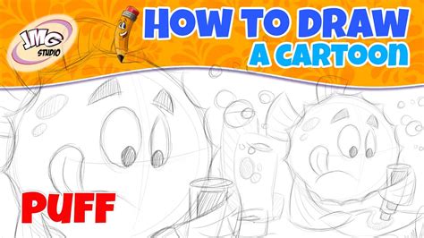 When your young artists are finished, challenge them to draw a different cactus. How to draw a cartoon Puff the artist from FriendFish step ...