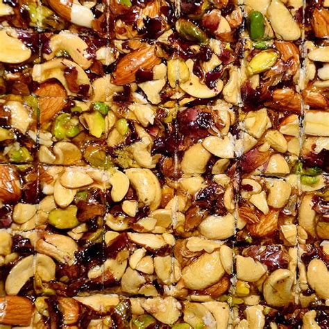 Two trees global trading company. Rose Dry Fruit (Kaju Badam Pista Rose Petals) Chikki - 400 ...