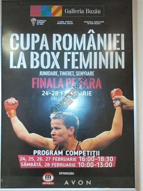 Currently, the winner of the competition is granted a place in. Cupa României la box feminin, de marți, la Galleria Mall ...