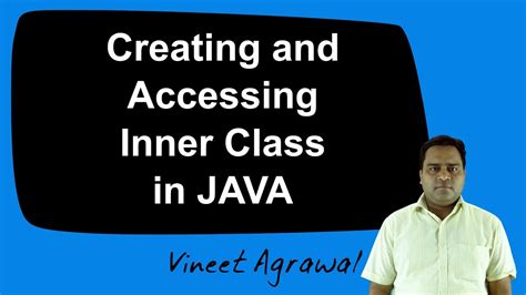 We know a class cannot be associated with the access modifier private, but if we have the class as a. Creating and Accessing Inner Class in JAVA (Hindi) - YouTube