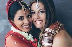 indian lesbian wedding couple first married sex femina lgbt beautiful after seema shannon brides gay story