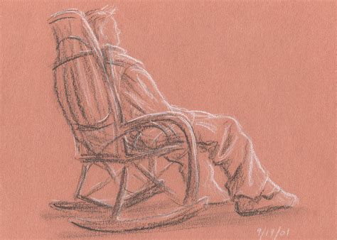 Miniature rocking chairs on white background. Rocking Chair Drawing at GetDrawings.com | Free for ...