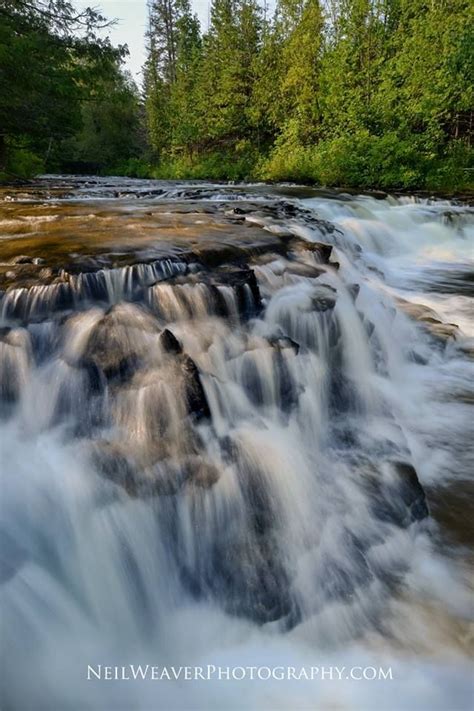 The ocqueoc falls waterfall is located in ocqueoc, which is about 11 miles west of rogers city. Ocqueoc Falls, northern Lower Michigan | Upper peninsula ...