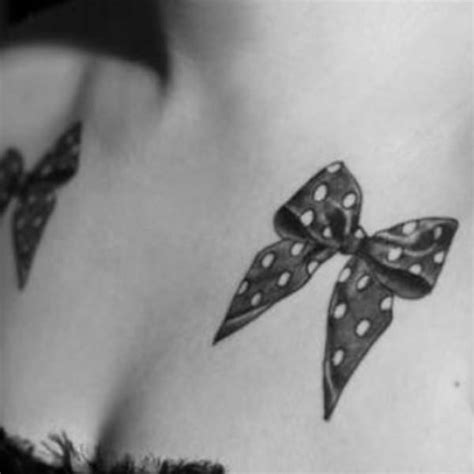 These tattoos, with just the bow or with kitty's adorable face, are a superlative collection. 75 Trendy Bow Tattoo Designs