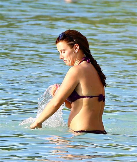 #wayne rooney #coleen rooney #jamie vardy #rebekah vardy #premier league #leicester city #lmao my day has been really stressful but reading the whole coleen rooney and rebekah vardy drama. COLEEN ROONEY in Bikini in Barbados - HawtCelebs