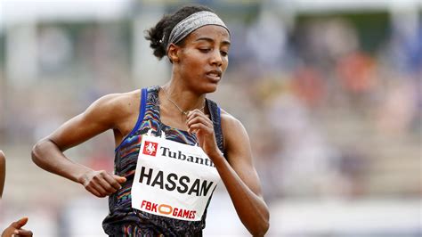 Competing in the ethiopian olympic trials, gidey Sifan Hassan snelste Nederlander op 1500 meter. Wie is dit ...