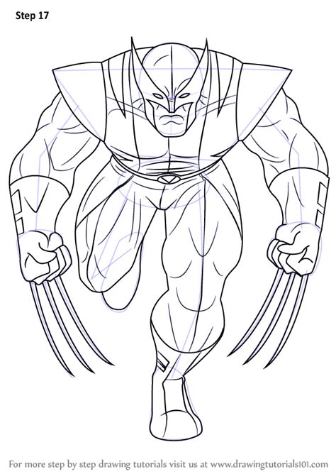 Online veggie tales coloring pages 6q184. Learn How to Draw an Angry Wolverine (Wolverine) Step by ...