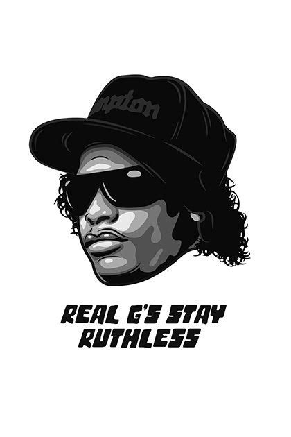 How much do you remember about the '90s? Eazy-E poster / Rap poster, Rap lyrics wall art, Hip hop ...