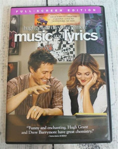 See where you can stream them here. Music and Lyrics (DVD, 2007) Comedy Movie Rated PG-13 Drew ...