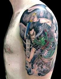 El bushido (en japonés, la vía del guerrero), es un. Samurai Tattoos-Code Of Bushido-Japanese Tattoo Designs ...