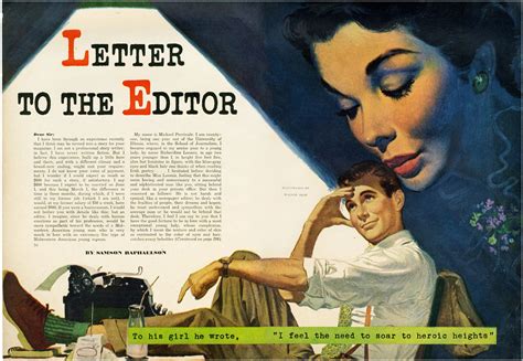 Table of contents reasons why people write a letter to the editor letter to the editor format after receiving your letter, the editors will then attempt to include the letter in their next issue. Walter Skor | Vintage illustration, Lettering, Heroic