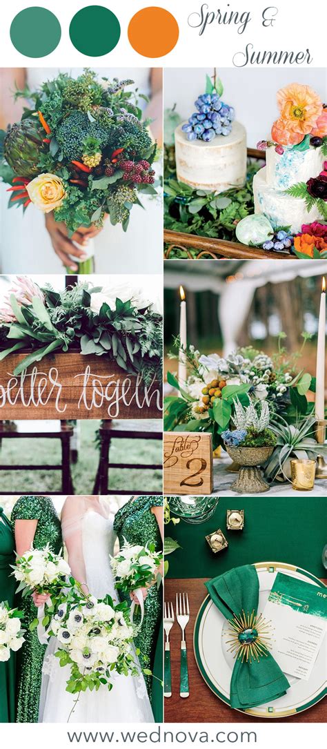 Choosing your wedding color palette will be one of your first tasks when it comes to planning your wedding. 12 Wedding Color Palettes That Are Perfect for Spring ...