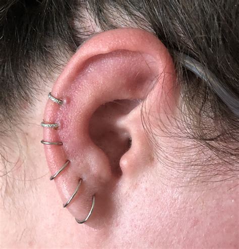 Auricle piercings advice? Crossposted from r/piercing : PiercingAdvice