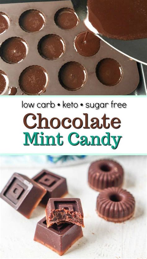 I decided to take my easy peppermint bark recipe and add mint morsels and colored morsels. Keto Chocolate Mint Candy | Recipe | Mint chocolate, Low ...