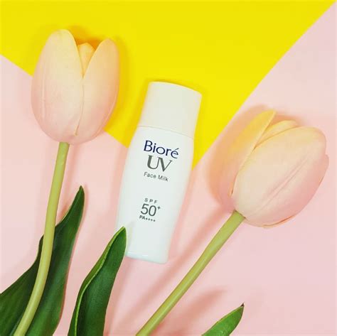 I bet you never thought you'd see such an entry on this blog. Biore UV Perfect Face Milk Review: Sunscreen For Oily Skin ...