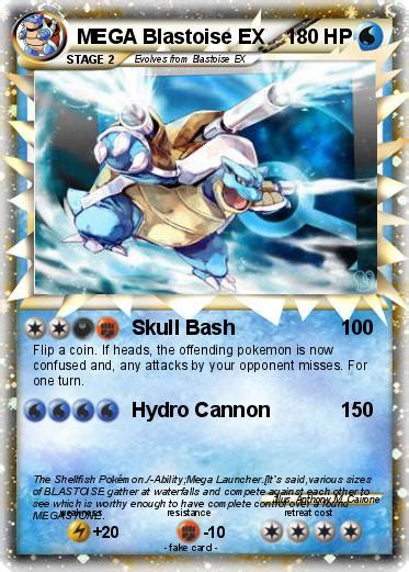 Fast & free shipping on many items! Pokémon MEGA Blastoise EX - Skull Bash - My Pokemon Card