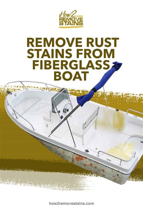 Remove fiberglass from clothing by brushing the dry garment, machine washing using soap on a warm temperature setting and machine drying. How to remove rust stains from fiberglass boat [ Detailed ...