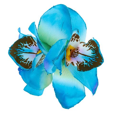 Shop hair clips in the latest colors and styles from your favorite brands. Orchid Hair Clip - Blue | Claire's US