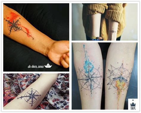 From october 28th through 31st, we're offering specials on select ghoulishly fun tattoos. Here's watercolor compass tattoo that will make you ...