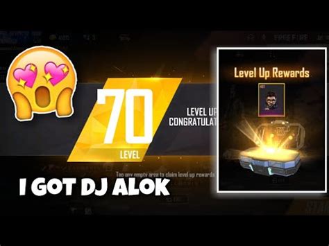 To level up, you must earn xp. I GOT DJ ALOK IN 70 LEVEL UP REWARD🤔🤔?? FREE FIRE LEVEL UP ...
