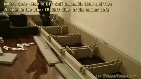 ﻿self assembly sofas for small spaces. Nabru Sofa - How to DIY Self Assembly Help and Tips - YouTube