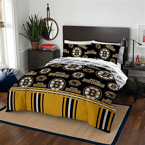 Browse our selection of boston bruins hats for men, women, and kids at shop.nhl.com. NHL Boston Bruins Bed in a Bag Comforter Set | Bed Bath ...