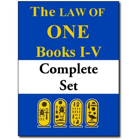 This book is currently unavailable. The Law of One Complete Set: Books I - V