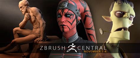 ZBrushCentral Highlights November 1-4 - Pixologic : ZBrushLIVE