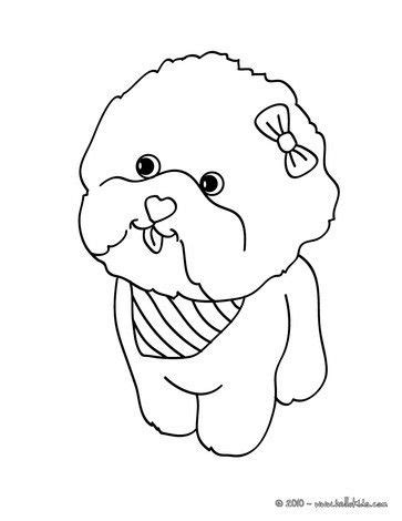 More 100 images of different animals for children's creativity. Maltese Dog Puppy coloring page for kids. Add some colors ...