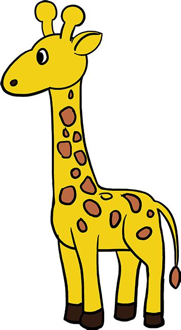 How to download and use a mouse cursor? Giraffe Tongue Png - Simple Giraffe Drawing Clipart ...