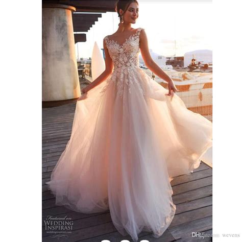 You could easily find all bridesmaid dresses uk at babaroni.co.uk.extraordinary dresses at the most affordable price will make your big day sparkling and memorable. Discount Classic Blush Pink A Line Beach Wedding Dress ...