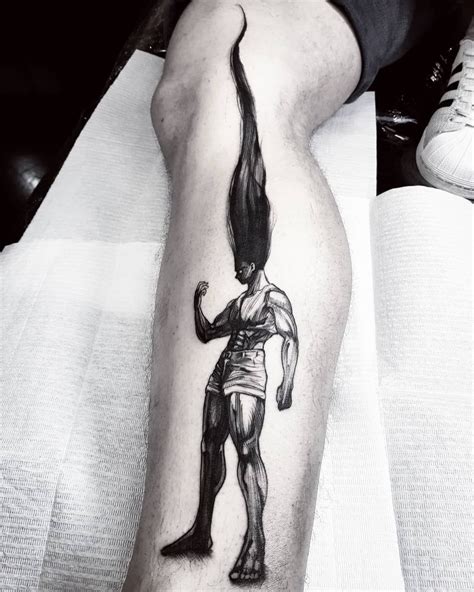 Find funny gifs, cute gifs, reaction gifs and more. Gon Transformation Tattoo - Hunter X Hunter Gon ...