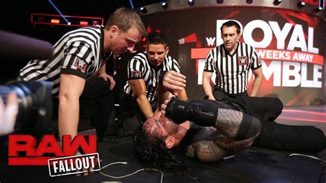 Since this outfit looks almost. Roman Reigns recovers after Raw goes off the air: Raw ...