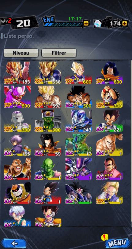 Well, we might be able to, but we're what we could be bothered to do is list all of the characters and break them down into tiers. Any idea of a good team ? | Dragon Ball Legends Wiki ...