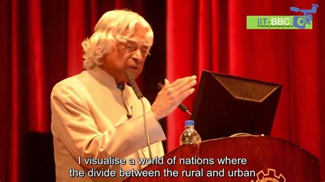 Kalam was elected as the president of india in the year 2002 and he was the 11th president to be elected. Dr. APJ Abdul Kalam's speech at IIT Bombay - YouTube