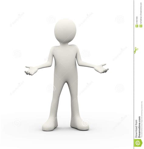 You need to make it known to yourself what decision has to be made so you can start working towards what you want. 3d Man What Do You Want Gesture Posing Stock Illustration ...