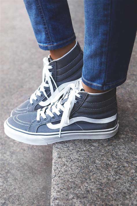 Thank you for my watching my video i really appreciate all your guys support. Sk8-Hi Top Sneakers | How to wear vans, High tops outfit, Vans shoes