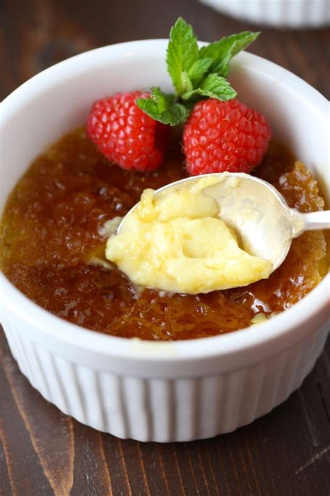 A classic creme brûlée is the perfect dessert for any occasion. Classic Homemade Crème Brûlée - Mom Loves Baking