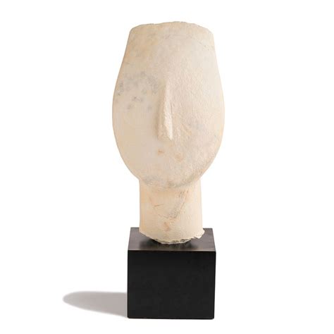 Cycladic Head Sculpture | Sculpture, Sculpture art, Art ...