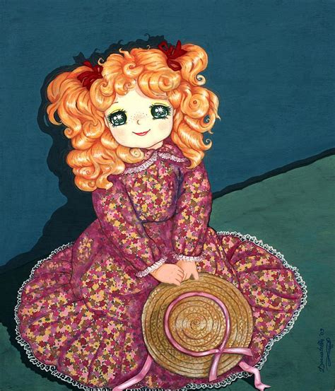 Your muscles will keep growing until you're 18. Portrait Of Candy Candy Doll Painting by Donatella Muggianu