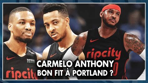 Feel free to share any pictures, gifs, or videos of seams! CARMELO ANTHONY, LE BON FIT À PORTLAND ? - YouTube