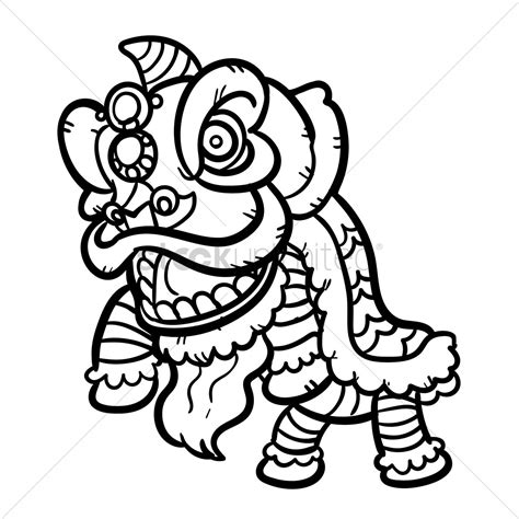 Lion dance is an important activity of chinese new year celebrations when people wear lion face mask and with great bravery and enthusiasm dance like a lion. Lion Dance Drawing at GetDrawings | Free download