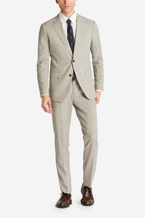 Wearing a suit to a wedding might not be groundbreaking, but if it ain't broke, don't fix it. Tan Suits for Weddings | Dress for the Wedding in 2020 ...