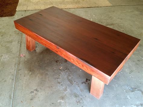 Linnaea coffee table from $1,007.00. reclaimed redwood coffee table, rustic modern, artisan ...