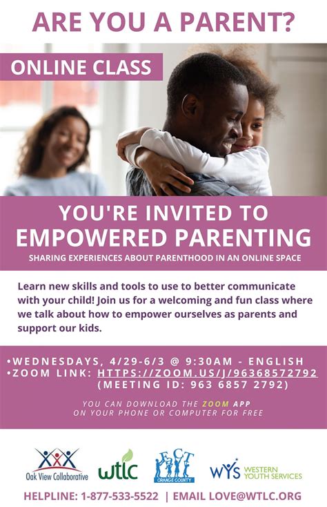 Empowered Parenting - Online Class - factoc.org