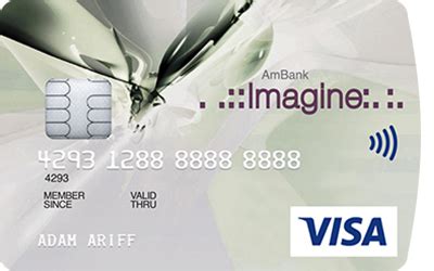 Personal finance insider writes about products, strategies, and tips to help you make smart decisions with your money. AmBank Imagine Visa Card by Ambank